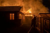 Brand zweier Gartenh&uuml;tten in Rohrendorf
